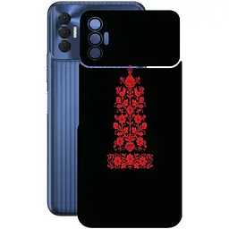 Защитная пленка StatusSKIN для Tecno Spark 8p KG7n Корпус Винил Вышиванка 1