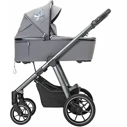 Коляска Espiro Bueno 2022 307 Gray Feather, універсальна 2 в 1, сіра (205163) - мініатюра 5