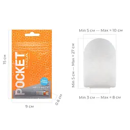 Мастурбатор TENGA Pocket Hexa-Brick - мініатюра 2