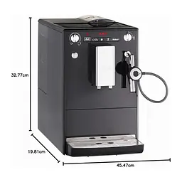 Кавомашина MELITTA Solo Perfect Milk Pure Black (E957-304) - мініатюра 5