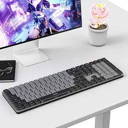 Бездротова клавіатура WIWU KB-01 Wired Keyboard for laptop Black - мініатюра 2