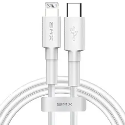 Кабель Baseus BMX Mini MFI Cable Type-C to Lightning 480Mb PD 18W 2.4A 1.2m CATLSW-A02 White