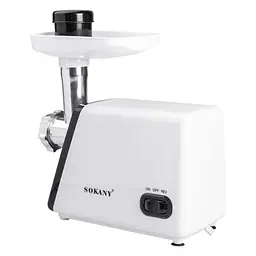 М'ясорубка електрична SOKANY SK-312 з насадками - мініатюра 4