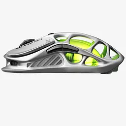 Бездротова миша GravaStar Mercury M1 Pro, magnesium alloy body, BT/WL/USB-A, RGB, Gunmetal Gray (GRAVASTARM1PRO_GRY) - мініатюра 4