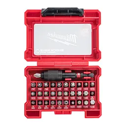 Набір біт SHOCKWAVE MILWAUKEE, (32 шт), пластиковий кейс