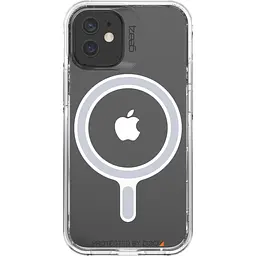 Протиударний прозорий магнітний чохол Gear4 Crystal Palace MagSafe для iPhone 13 Mini (5.4") Clear - мініатюра 2