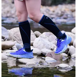 Шкарпетки DexShell Longlite Socks 2.0 XL 47-49 black blue - мініатюра 4