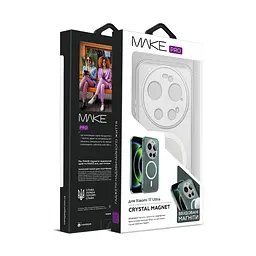 Чохол MAKE Чохол Xiaomi 17 Ultra Crystal Magnet Pro - мініатюра 2