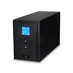 Джерело безперебійного живлення Kraft KRF-PSW2000VA/1600W(LCD)24V UPS під зовнішній акумулятор (42-00063)