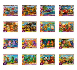 М'які пазли 35 елементів Danko Toys в асортименті - мініатюра 2