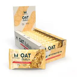 Протеїнове печиво, Oat Bakes — 12 × 75 г White Choc & Berry Flavour