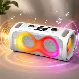 Портативна акустика ZXX-8082 / Акумуляторна музична колонка з Bluetooth та мікрофоном / Портативна колонка-караоке 60 Вт - мініатюра 4