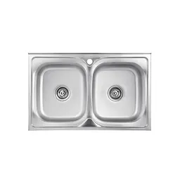 Кухонна мийка Kroner KRP Satin-5080Z (0,8 мм) CV022822, Satin