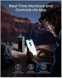 Портативний акумулятор (павербанк) Anker Prime 26250mAh 300W (A110AH11) чорний - мініатюра 3