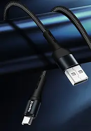 Кабель ColorWay USB-microUSB nylon 2.4А 1 м Black - мініатюра 9