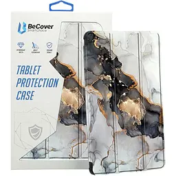 Чохол-книжка BeCover Soft Edge TPU з кріпленням для стілусу для Xiaomi Redmi Pad SE 8.7" Gray Marble (712575) - мініатюра 5