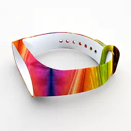 Силіконовий ремінець для фітнес браслета XiaomiXiaomi Smart Band 5 6 7 Multicolor Мультицвет