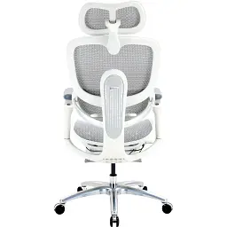 Офісне крісло Sihoo C300 LITE V2, White, з підставкою для ног (C300-LITE-V2-B102-JT) - мініатюра 4