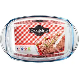 Каструля прямокутна для запікання O Cuisine Pyrex 3 л + 1.5 л кришка (465AC00/1643) - мініатюра 2
