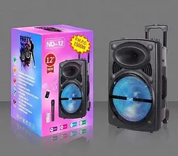 Акустична система XPRO NDR-12 чорна (MER-15678_3259) - мініатюра 5