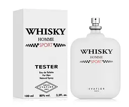Оригінал Evaflor Whisky Sport 100 мл ТЕСТЕР туалетна вода