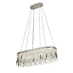 Люстра LED Levistella 802L39030 CH, 68W, регульована температура кольору, хром, сучасний стиль для дому - мініатюра 2