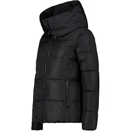 Куртка CMP Women's Taffeta Jacket with High Neck and Wraparound Collar Black XS (1097-31K2836-U901 36) - мініатюра 3
