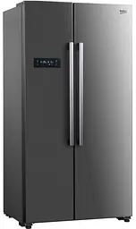 Холодильник SbS Beko GNO5221XP - 186.2х97.2х77 563 л No-frost нержавіюча сталь сталь (GNO5221XP) - мініатюра 2