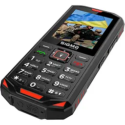 Мобільний телефон Sigma X-treme PA68 Black-Red UA-UCRF [88565] - мініатюра 5