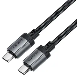 Дата кабель Acefast C20-03 Type-C to Type-C 60W (1.2m) Black - мініатюра 2