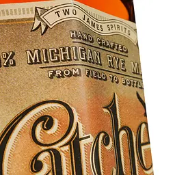 Віскі Two James Spirits Catcher's Rye American Straight Rye Whiskey 49.4% 0.75 л - мініатюра 4