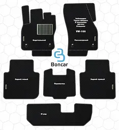 Килимок у багажник EVA для Volkswagen Tiguan II Allspace 7 місний 2015-2020 - мініатюра 5