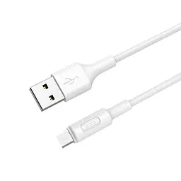 Кабель Hoco X25 Soarer charging data cable for Micro White