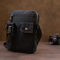 Чоловіча сумка на два відділення Vintage 20х26,5х4 см sum0015030 - мініатюра 5