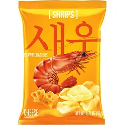 Чипси Shrips креветкові зі смаком сиру 50 г (904683)