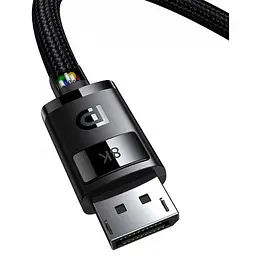 Кабель Baseus High Definition Series DP 8K to DP 8K (1,5m) black (B00633706111-01) - мініатюра 5
