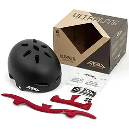 Шолом REKD Ultralite In-Mold Helmet Junior 49-52 Чорний - мініатюра 5
