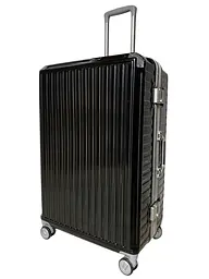 Валіза велика L Milano bag 013 полікарбонат Чорний