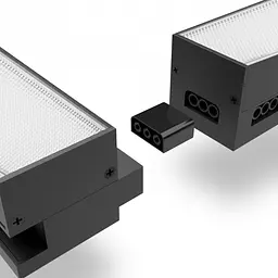 LED світильник лінійний магістральний VIDEX BNL02 50W 1.2М 5000K 220V Black - мініатюра 7