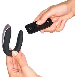 Смарт-вібратор для пар Satisfyer Double Fun Partner Vibrator Black (SO5058) [95355] - мініатюра 10