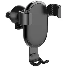 Універсальний автотримач ColorWay Metallic Gravity Holder Black (CW-CHG01-BK)