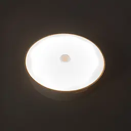 LED світильник діаметр 87 мм. з акумулятором з датчиком руху, на магніті/липучці
