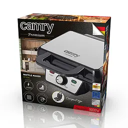 Вафельница Camry CR 3046 - мініатюра 6