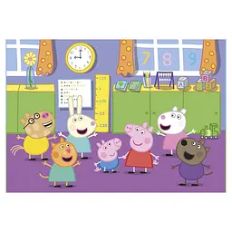 Пазл 2 в 1 Clementoni Peppa Pig: 2 пазли по 60 елементів (24793) - мініатюра 2