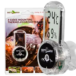 Гігрометр - термометр цифровий Repti-Zoo 4-sides Thermometer Hygrometer (SH135) - мініатюра 1