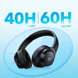 Навушники Anker SoundCore Q20i Black | ANC | Баси | до 60 годин на одному заряді - мініатюра 4