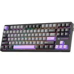 Клавіатура MageGee Light 87 Wireless Blue Whale Switch Dark Purple (6971969728721-UA) [164294] - мініатюра 5