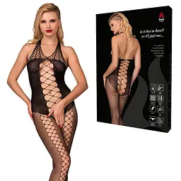 Бодистокінг Hot in Here Kinky, S/M/L (чорний) - мініатюра 8