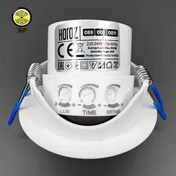 Датчик руху вбудований Horoz Electric Rover білий - мініатюра 7