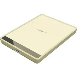 Зовнішній USB-C SSD диск 1 TB APACER AS724 USB 3.2 кремовий AP1TBAS724C-1